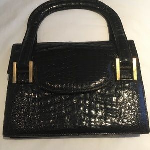 Alligator purse.